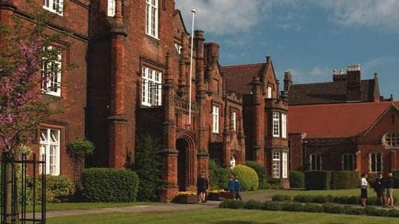 Exterior of historic Ipswich School